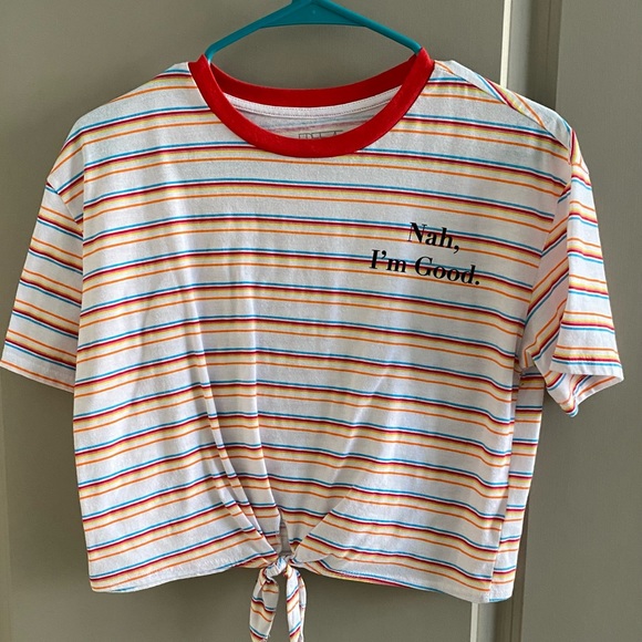 Crop Top Tee - Picture 1 of 2